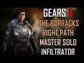 Gears 5 Master Solo Escape - The Barracks [Right Path] [Infiltrator]
