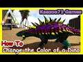 How to Change the Color of a Dino in Ark Survival Evolved 🖌💥