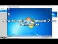 How to Install Windows 7 on VirtualBox 6.1 | SYSNETTECH Solutions