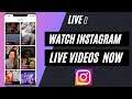 How To Watch Live Videos On Instagram || Find All Live Video On Instagram 2021-2022