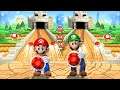 Mario Party 9 Minigames - Mario vs Toad vs Luigi vs Yoshi