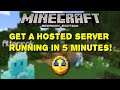Minecraft | How to Get a Bedrock Server Up and Running in 5 Minutes! | Hosted with Nitrado