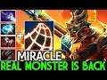 MIRACLE [Troll Warlord] Real Monster is Back 100% Slow Build 7.23 Dota 2