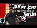 Rainbow Six Siege Operator Tier List 2020!! REUPLOADED