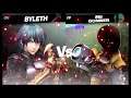 Super Smash Bros Ultimate Amiibo Fights – Byleth & Co Request 183 Byleth vs Cuphead