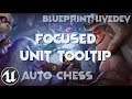 [UE4/BP] Auto-Chess Live-Dev #64 | Focused Unit Tooltip