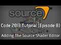 Valve Source Code 2013 Tutorial (Episode 8): Implementing The Source Shader Editor