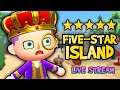 5-STAR ISLAND TOUR ⭐⭐⭐⭐⭐ - Animal Crossing: New Horizons - LIVE STREAM
