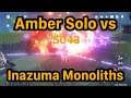 Amber SOLO Thunder Sojourn and Tatara Tales Monoliths(no damage on Monolith, no hits taken)