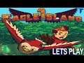 Eagle Island Lets Play - Beating the Huge Flower - Episode 2