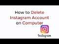 How to Delete Instagram Account on Computer UPDATED