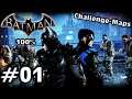 Ritter Gothams (Batman & Nightwing) 👉 Batman Arkham Knight Challenge Maps ★ #01 ★ 100% ★ PS4 German👈