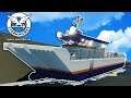 Tsunami Throws my Custom Ship onto an Island! - Stormworks Gameplay