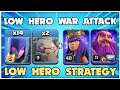 After Update Witch Attack! Low Hero Attack Strategy TH12! Witch Attack Strategy TH12 Low Hero Attack