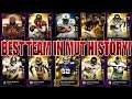 BEST TEAM IN MUT HISTORY! GOING OVER MY MADDEN 19 ULTIMATE TEAM!
