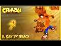 Crash Bandicoot (PS4) - TTG #1 - N. Sanity Beach (Gold Relic Attempts)