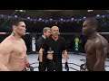 Darren Till vs Derek Brunson (EA Sports UFC 4)