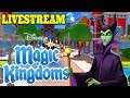 Disney Girl's Magic Kingdom LIVESTREAM! Maleficent's Tower Challenge 8 Begins! Gameplay Ep.42