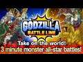 GODZILLA BATTLE LINE - Android Gameplay