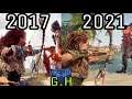 Horizon Zero Dwan Evolution [2017-2021]