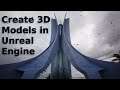 How to Create 3D Models in Unreal Engine - UE4 Beginner Tutorial