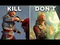 Kill Ciara vs Don't Kill (Male and Female Eivor Comparison) - Assassin's Creed: Valhalla