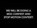 Lego Moc and Stop Motion Contest.