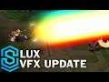 Lux Visual Effect Update Comparison -  All Skins | League Of Legends