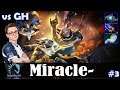 Miracle - Techies Offlane | vs GH (Earth Spirit) | Dota 2 Pro MMR Gameplay #3