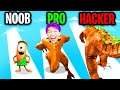 NOOB vs PRO vs HACKER In MONSTERS CATCH!? (ALL LEVELS!)