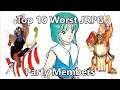 Top 10 Worst JRPG Party Members - Part 1