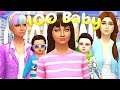 CHANGE OF PLANS!! 100 BABY CHALLENGE | (Part 186) The Sims 4: Let's Play