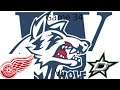 Game 34 Knee Hockey Detroit Red Wings Vs Dallas Stars