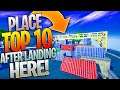 How To Do The "PLACE TOP 10 AFTER LANDING AT DIRTY DOCKS" Challenge Fast And Easy!