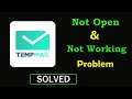 How to Fix Temp Mail App Not Working Problem | Temp Mail Not Opening Problem in Android & Ios
