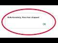 How To Fix Unfortunately Vero Has Stopped Error in Android & Ios Mobile Phone