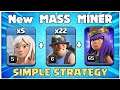 Most Powerful Army... BEST TH12 Miner Attack Strategy -Town Hall 12 WAR ATTACK -Clash of Clans Topic