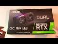 Nvidia GeForce Asus RTX 3070 Dual OC - UNBOXING