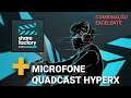 SHARE FACTORY STUDIO + MICROFONE Quadcast HYPERX
