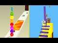Stack Rider Vs Cube Surfer: All Levels Gameplay Android, iOS NEW UPDATE
