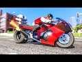 The FASTEST MOTORBIKE EVER! - (GTA 5 Stunts & Fails)