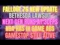 The Knightly News - Next Gen Runs At 30FPS, NBA Has In Game Ads, Bethesda Lawsuit!