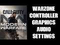 Beginners Guide WARZONE Controller Settings & Sensitivity, Graphics & Audio Modern Warfare 2019