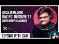 Circular Masking/Circle Crop in DaVinci Resolve 17 (WITH Drop Shadow Effect) | [Circular Cam Effect]