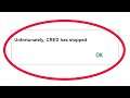 Fix Unfortunately CRED Has Stopped Error in Android & Ios Mobile Phone