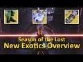 New Exotics Overview - Season of the Lost (Destiny 2)