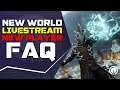 🔴New World New Player Tips, Tricks and Discussion | Controller Gameplay