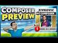 ZIVKOVIC: NEW GOLDEN PLAYER in SCORE! MATCH! COMPOSER - PREVIEW!