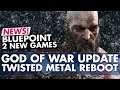 God of War Update, BluePoint Acquisition and Their 2 New Projects, Twisted Metal Reboot