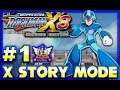 Mega Man X Legacy Collection 2 PS4 (1080p) - Rockman X8 Chinese Edition Normal X Story Part 1